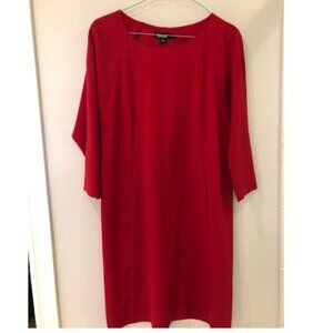 DKNY Red Shell Dress, Size S - Worn Twice, Office Perfect